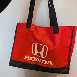 Red Honda tote Bag